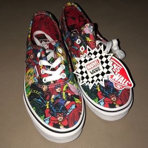 Authentic marvel comics vans